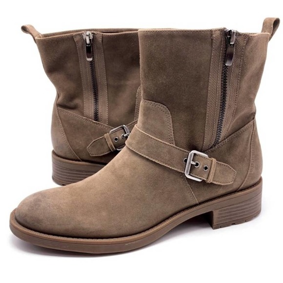 Nine West Shoes - ($10) Nine West Hanzil Brown Suede Moto Boot